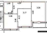 2-комнатная квартира 52 м² - миниатюра 4