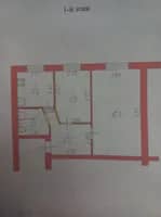 2-комнатная квартира 41 м² - миниатюра 7